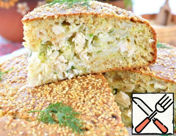 Cabbage Pie with Chicken Recipe