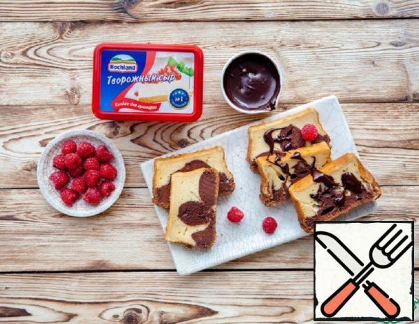 Marble Cheese Brownies Recipe