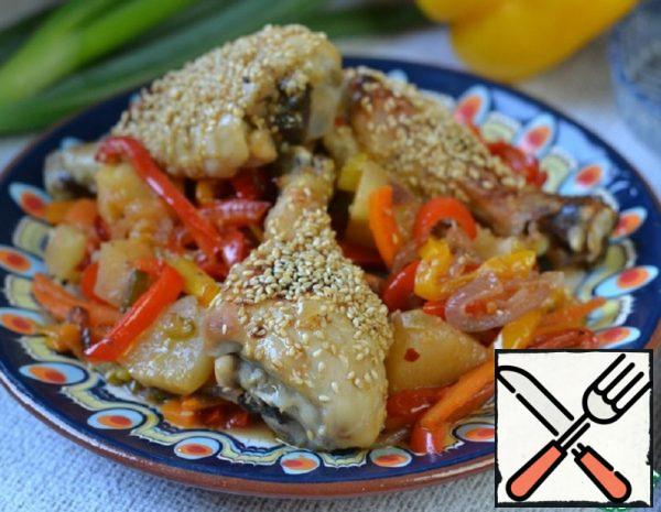 Baked Chicken Drumsticks Recipe