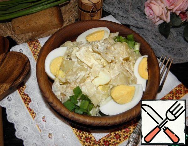 Stew of Cabbage with Eggs Recipe