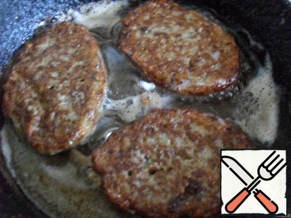Fry on both sides until tender.
