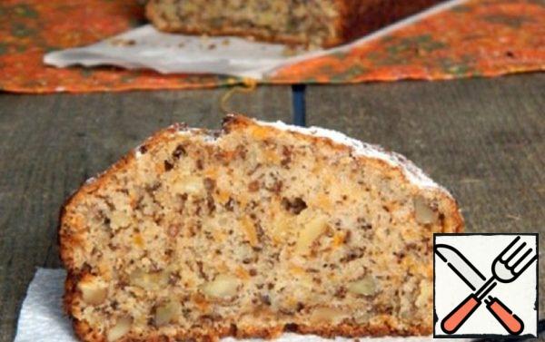 Cake with Pumpkin, Carrots and Nuts Recipe