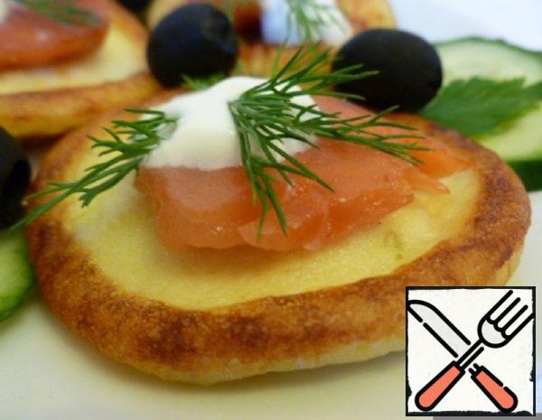 Potato Pancakes with Fish Recipe