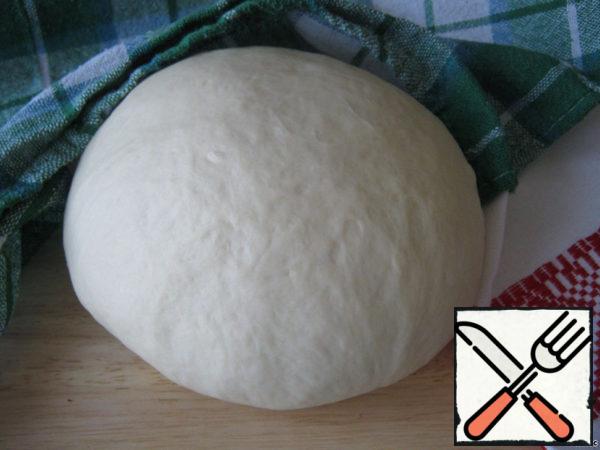 Our dough is ready.