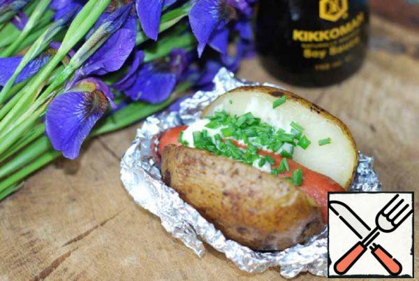 Hot Dog in Potatoes Recipe
