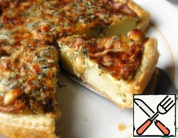Potato Pie with Nuts Recipe