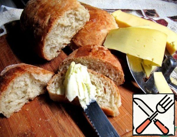 Bread without kneading "Lazy" Recipe