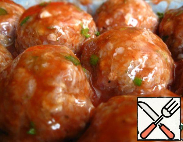 Meatballs with Buckwheat and Tomato Sauce Recipe