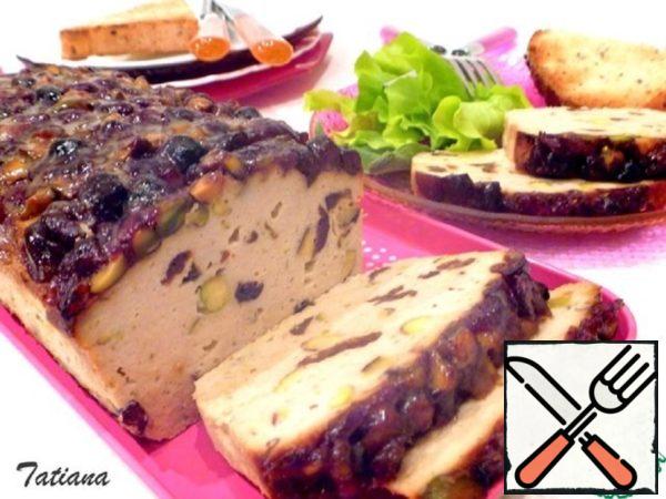 Turkey Terrine with Cranberries and Pistachios Recipe
