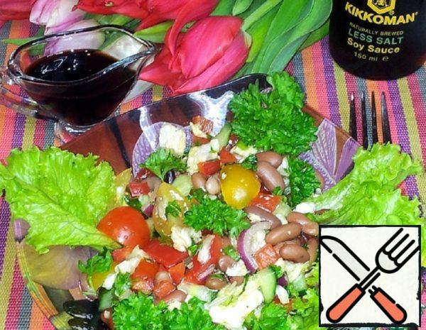 Salad with Beans and Vegetables Recipe