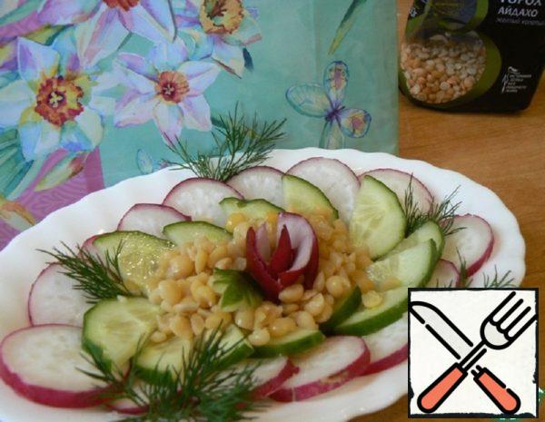 Salad with Peas Recipe