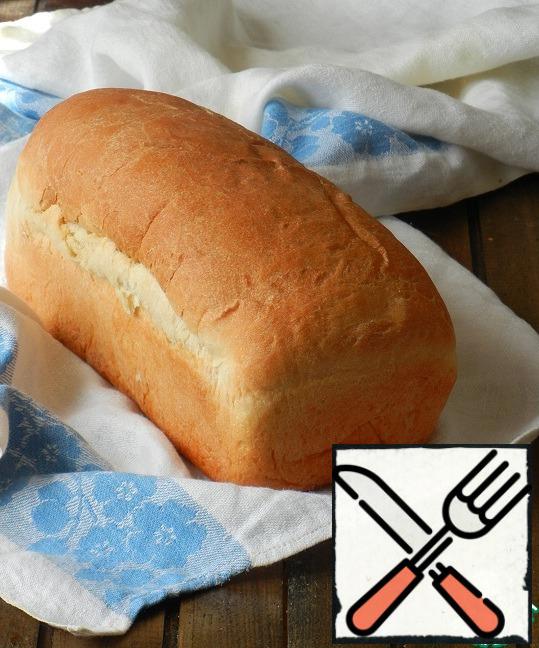 Bake bread in a preheated oven to 180 degrees for 40-60 minutes. Here you should be guided by your oven.
Ready bread is cooled on the grid, cut completely cooled.
