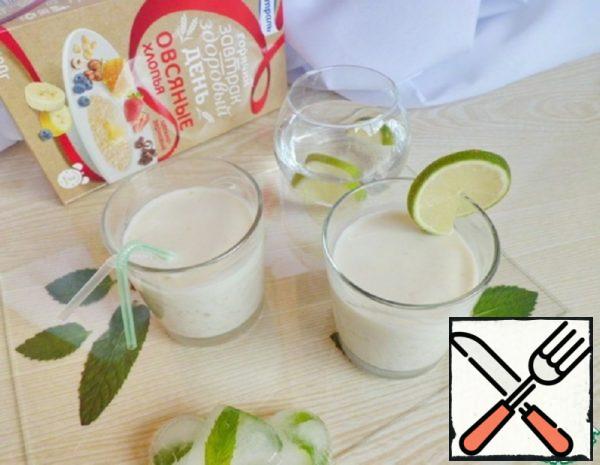 Kefir Cocktail with Green Tea and Lime Recipe