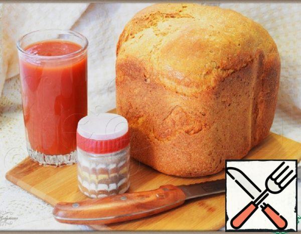 Tomato Wheat-Rye Bread with Black Pepper Recipe