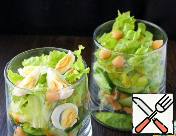 Salad with Chickpeas Recipe