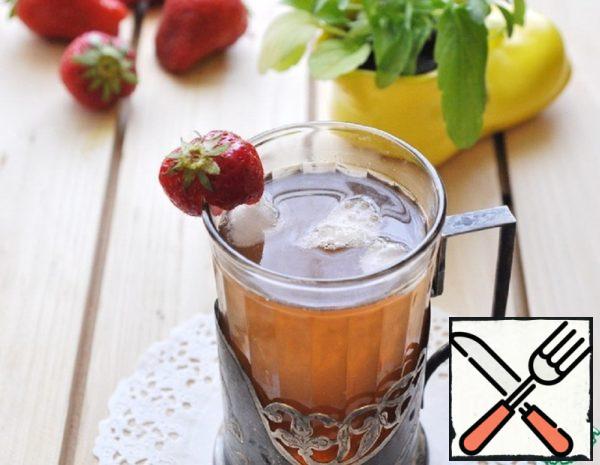 Green Tea with Strawberries Recipe