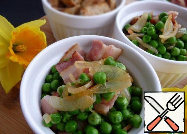 Green Peas with Bacon Recipe