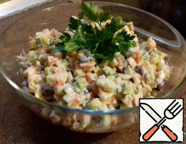 Vegetable Salad "Instant" Recipe