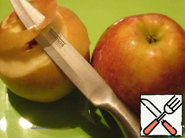 Peel apples. Fruit peel is extremely rich in nutrients.