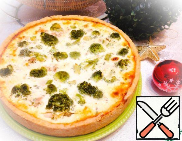 Quiche with Chicken and Broccoli Recipe