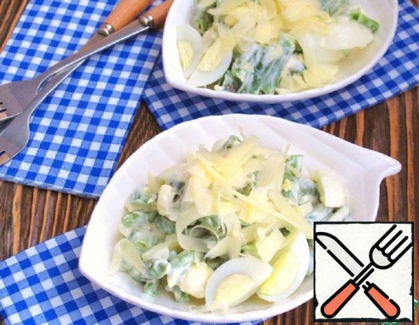 Salad with String Beans and Cheese Recipe