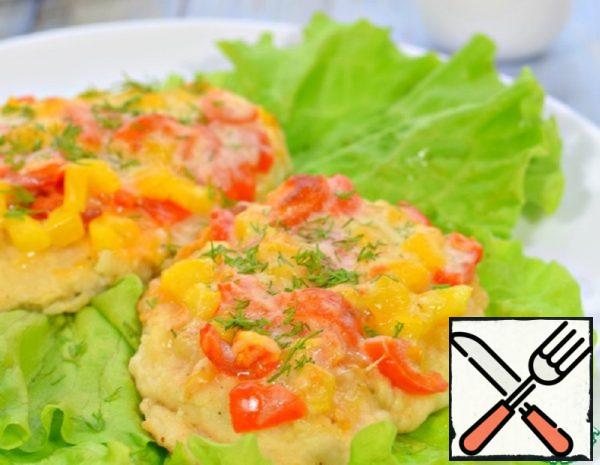 Chicken Fillet with Vegetables and Cheese Recipe