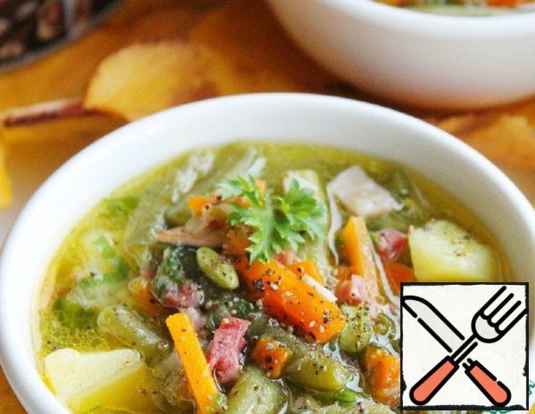 Soup with Green Beans Recipe