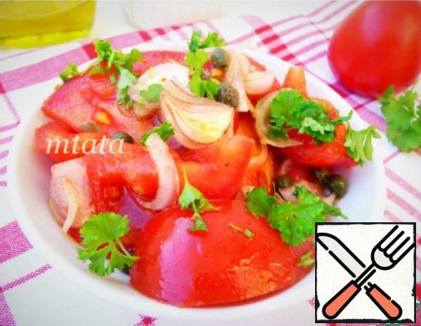 Tomato Salad with Capers Recipe