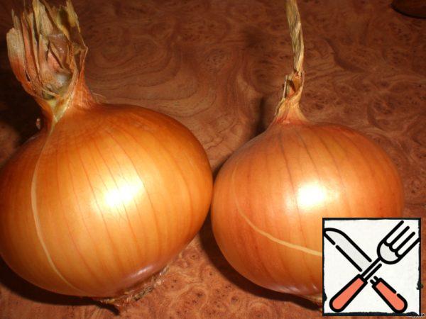 Prepare the onions.