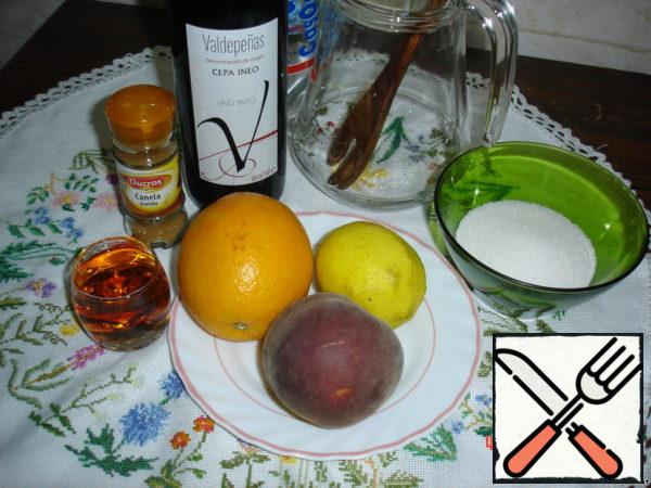 Sangria is prepared on the basis of a good red grape wine with citrus, sugar, cinnamon and mineral water. In different regions of Spain have their own recipes: add fruit (kiwi, peach), make white sangria.