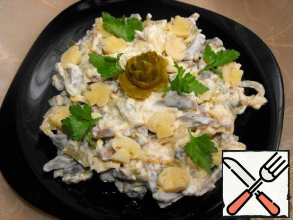 Salad of Chicken Hearts Recipe