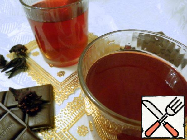 Non-Alcoholic Mulled Wine from Hibiscus Recipe