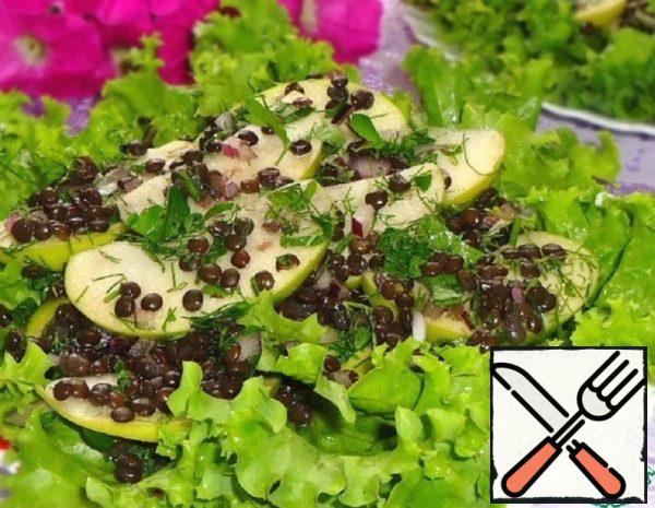 Lentil Salad with Green Apple Recipe