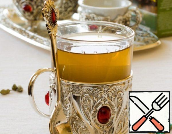 Tea Cocktail with Cardamom Recipe