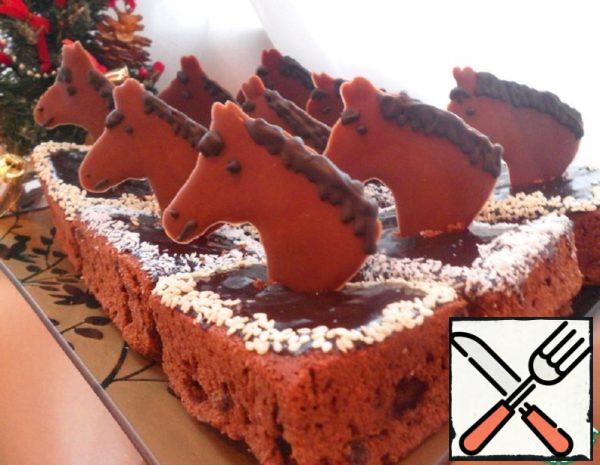 New Year's Brownies "Horse's Move" Recipe