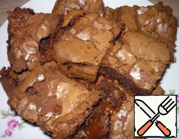 Chocolate Brownies with Caramel Recipe