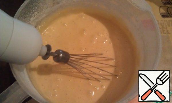 Add flour.
