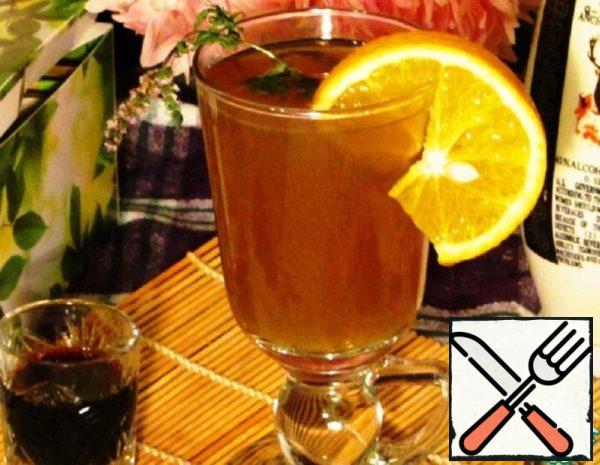 Warming Tea Сocktail "Autumn Evening" Recipe