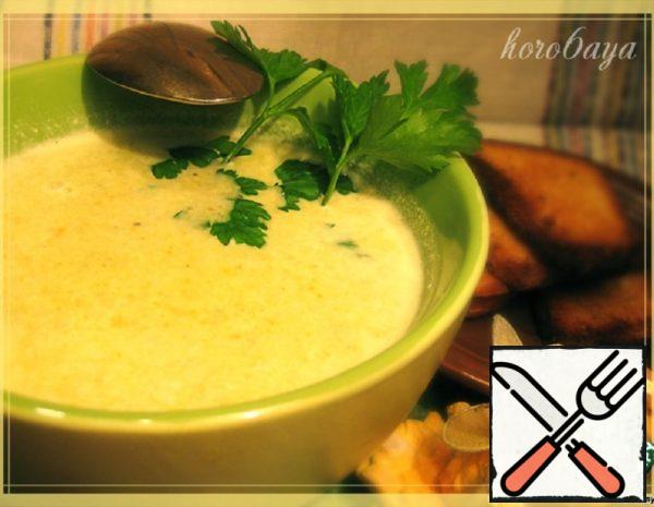 Cheese Soup with Broccoli Recipe