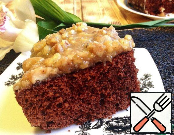 Caramel-Nuts Brownies Recipe