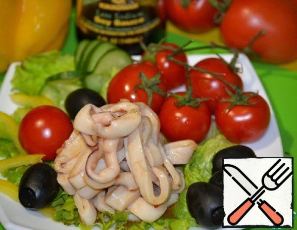 Unusual marinated Squid Rings Recipe