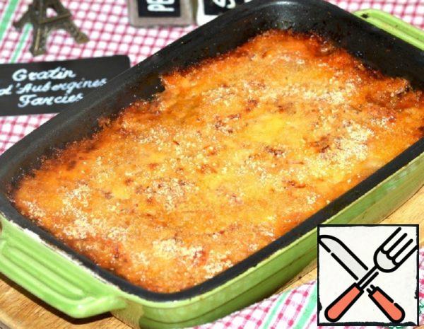Gratin with Eggplant Recipe