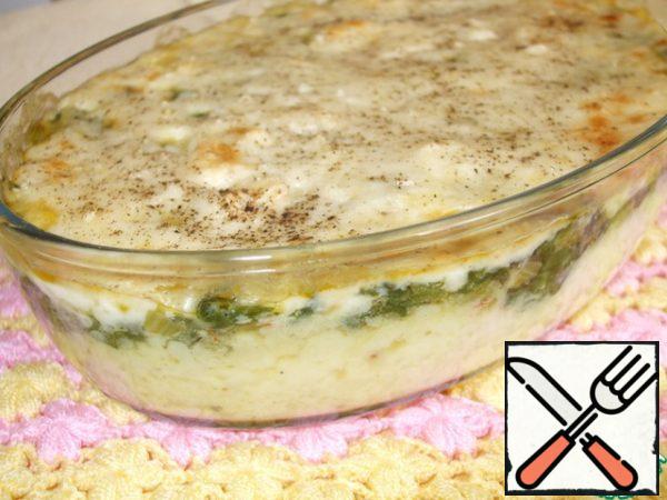 It turns out very gently, tasty, fast and not at all difficult.
Enjoy your meal!