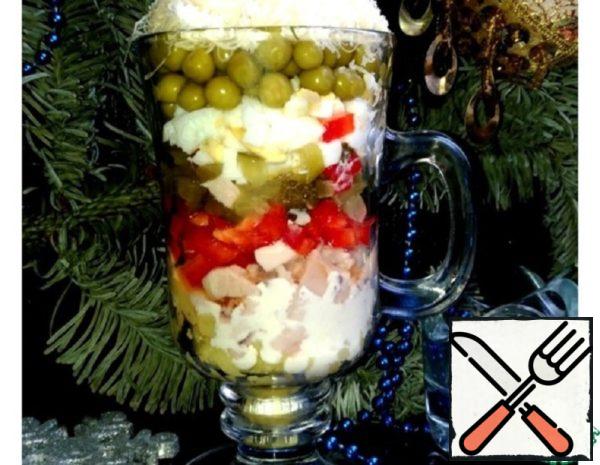 Salad "New Year Gift" Recipe