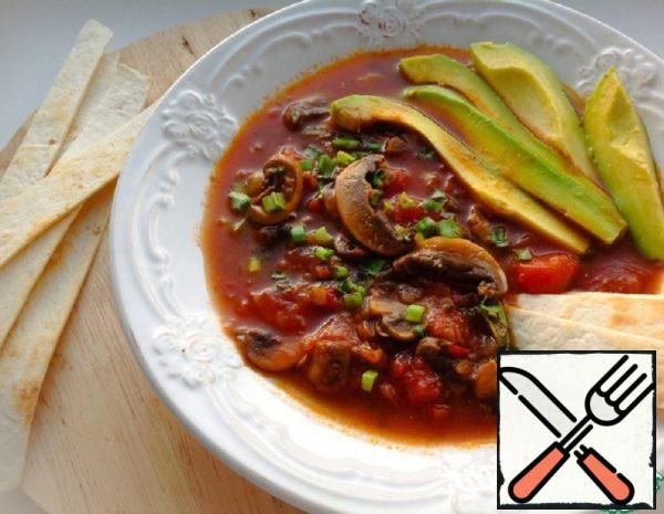Mushroom Soup "Tortilla" Recipe