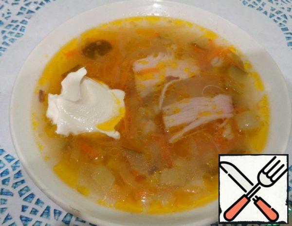 Pickle  Soup without Potatoes Recipe