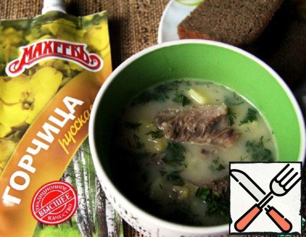 Finnish Pea Soup with Mustard Recipe