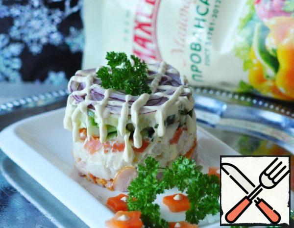 Salad "Mosaic" Recipe