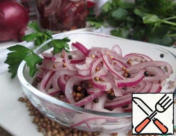 Pickled Onions with Coriander Recipe