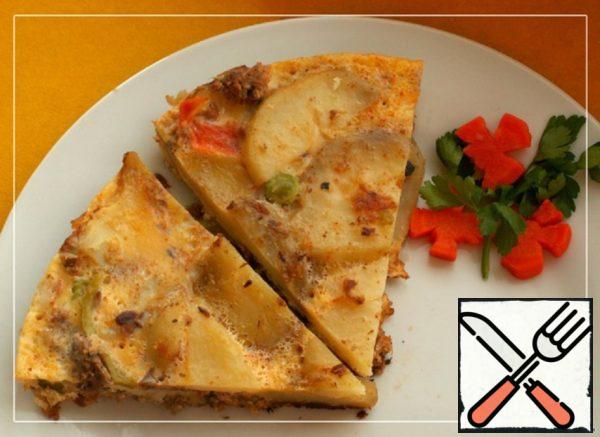 Potato Tortilla with Tuna Recipe